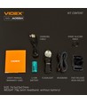 LED-Taschenlampe - tragbar, 5700K, Helligkeit 600lm, Verbrauch 10W