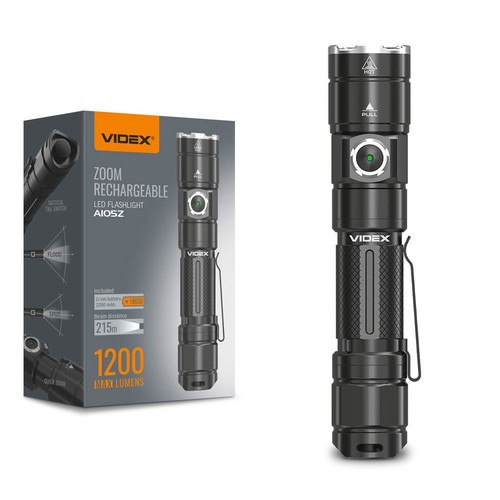 LED-Taschenlampe - tragbar, 5000K, Helligkeit 1200lm, Verbrauch 10W