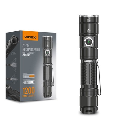 LED-Taschenlampe - tragbar, 5000K, Helligkeit 1200lm, Verbrauch 10W