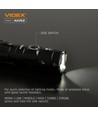 LED-Taschenlampe - tragbar, 5000K, Helligkeit 1200lm, Verbrauch 10W