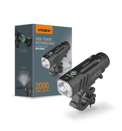 20W LED-Fahrradlicht - 5000K, schwarz
