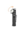 LED-Taschenlampe, wiederaufladbar - Magnetisch, 1000lm, USB-C, Drehbar, Weiß+Rotlicht