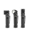LED-Taschenlampe, wiederaufladbar - Magnetisch, 1000lm, USB-C, Drehbar, Weiß+Rotlicht
