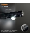 10W LED Wiederaufladbare Stirnlampe - 5000K, USB-C, 1200lm