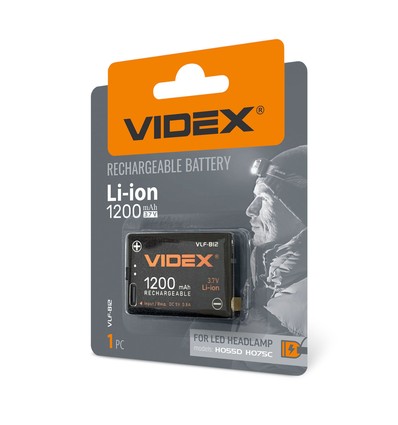 Wiederaufladbarer Li-Ionen-Akku - 1200mAh