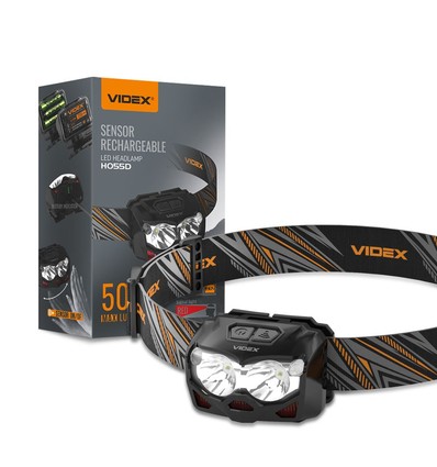 LED-Stirnlampe 2x5W Hauptscheinwerfer - 5000K, Helligkeit: 500lm
