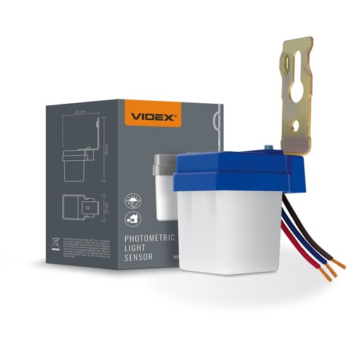 6A Dämmerungsschalter / Lichtsensor - IP44, für Wand und Decke, automatische Lichtsteuerung