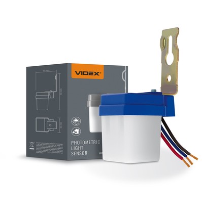 6A Dämmerungsschalter / Lichtsensor - IP44, für Wand und Decke, automatische Lichtsteuerung