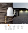 10A Dämmerungsschalter - IP44, Lichtsensor für Innen- und Außenbereich