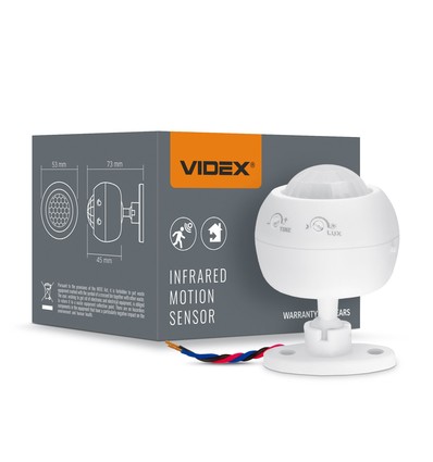 Infrarot Bewegungsmelder - 360 Grad, 1200W, IP20 Innenbereich, Reichweite bis 8m