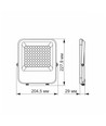 50W LED Fluter - 130lm/W, IP65, 5000K, 90 Grad, Außenbereich