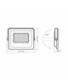 Luca Spotlicht 20W - LED, Flutlicht, neutralweiß, 230V, 1800lm, Verbrauch 20W