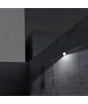 10W LED Flutlichtstrahler - 95lm/W, IP65, 5000K, schwarz, Außenbereich