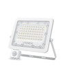 50W LED Fluter mit Sensor - 130lm/W, IP65, 5000K, grau, Außenbereich, Arbeitsleuchte