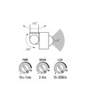 50W LED Fluter mit Sensor - 130lm/W, IP65, 5000K, grau, Außenbereich, Arbeitsleuchte