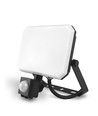 30W LED Fluter mit Sensor - 5000K, IP65, schwarz, PIR Bewegungsmelder, Außenbereich