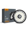 100W LED Hallenstrahler, 180lm/W - IP65, 5000K, 120 Grad, schwarz, Industrieleuchte