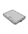50W Solara LED Flutlicht mit Solarzelle - 1000lm, IP65, 5000K, grau, inkl. Fernbedienung und Solarpanel