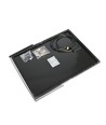 30W Solara LED Flutlicht mit Solarzelle - 3740lm, IP65, 5000K, 96Wh Akku, Aluminium, Außenbereich