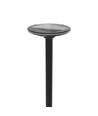 12W Solara LED Parkleuchte mit Sensor - 1400lm, IP54, 360 Grad, 3.2V, CCT, schwarzes Finish