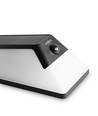 500lm Solara LED Wandleuchte mit Sensor - IP54, 5000K, schwarz, Solar, Außenbereich