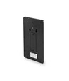 500lm Solara LED Wandleuchte mit Sensor - IP54, 5000K, schwarz, Solar, Außenbereich