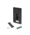 500lm Solara LED Wandleuchte mit Sensor - IP54, 5000K, schwarz, Solar, Außenbereich