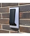 500lm Solara LED Wandleuchte mit Sensor - IP54, 5000K, schwarz, Solar, Außenbereich