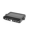 Solar LED Wandleuchte mit Sensor, 600lm - 5000K, IP54, schwarz, Bewegungsmelder