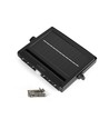 Solar LED Wandleuchte mit Sensor, 600lm - 5000K, IP54, schwarz, Bewegungsmelder