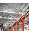 150W LED High Bay Hallenstrahler, 166lm/W - 5000K, IP65, Schwarz