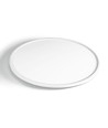 44W LED Deckenleuchte mit Hintergrundbeleuchtung, CCT - 109lm/W, IP54, Ø50cm, weißer Rand, 3 Lichtfarben