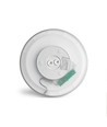 22W Ø29,3cm LED Deckenleuchte mit Backlight - 2400lm, IP54, CCT umschaltbar, weißer Rand, inkl. Leuchtmittel