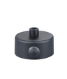Halo Design - Mini Rosette für 2 Lampen - schwarz