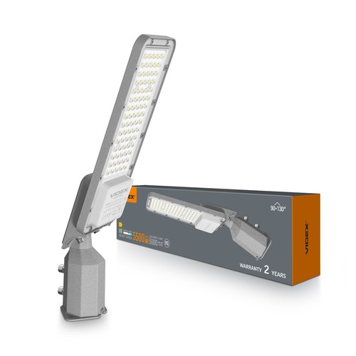50W LED-Straßenleuchte - Ø60mm, IP65