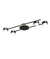 Decken-Einbaustrahler 4x30W GX53 - 230V, 830lm, 9W Hintergrundbeleuchtung
