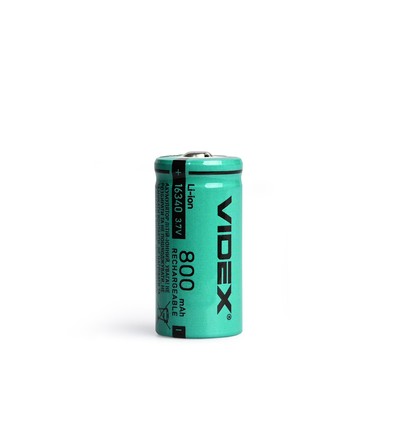 16340 Lithium-Ionen Akku - 800mAh, ohne thermischen Schutz