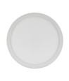 24W Nymphea Flat Duo LED Deckenleuchte - CCT, 130lm/W, IP54, Ø29,2cm, weißer Rand