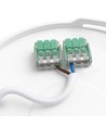 24W Nymphea Flat Duo LED Deckenleuchte - CCT, 130lm/W, IP54, Ø29,2cm, weißer Rand