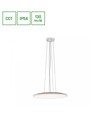 36W Nymphea Flat Duo LED Deckenleuchte - 130lm/W, IP54, Ø40cm, CCT, weißer Rand, inkl. Leuchtmittel