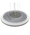 Nymphea Flach Duo 48W - CCT, 230V, 120°, IP54, Ø500x26mm, weiß, rund.