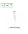 Nymphea Flach Duo 48W - CCT, 230V, 120°, IP54, Ø500x26mm, weiß, rund.