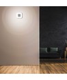 15W Vika LED Bulkhead - IP65, 5000K, 190x190mm, weiß, Wand-/Deckenleuchte