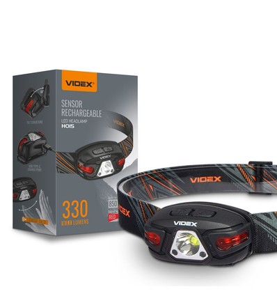 LED-Stirnlampe wiederaufladbar - 5000K, 330lm, IP67
