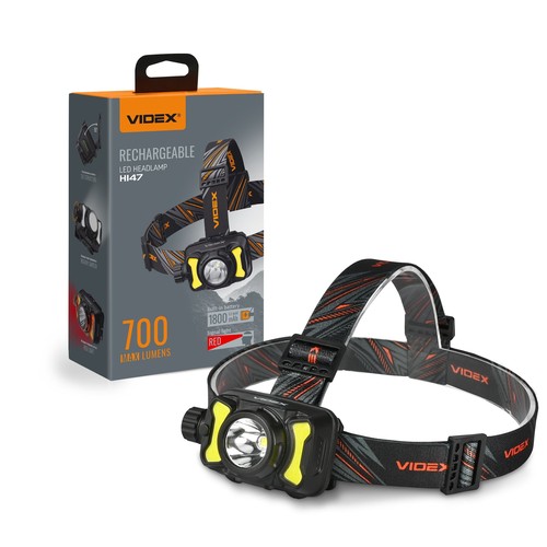 LED-Stirnlampe - 5000K, 700 Lumen, wiederaufladbar, IP55