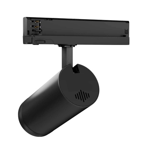 30W 3-Phasen RA92 Zoom verstellbarer CCT Schienenstrahler - 100lm/W, Schwarz, Einstellbare CCT + Helligkeit + Abstrahlwinkel