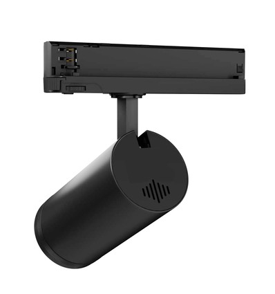 30W 3-Phasen RA92 Zoom verstellbarer CCT Schienenstrahler - 100lm/W, Schwarz, Einstellbare CCT + Helligkeit + Abstrahlwinkel