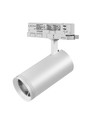 30W 3-Phasen RA92 Zoom verstellbarer Schienenstrahler - 100lm/W, einstellbarer Abstrahlwinkel, einstellbare CCT, weiß, dimmbar
