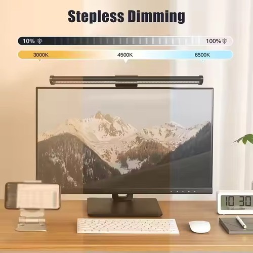 44cm Bildschirmleuchte CCT Lampe - 18W, USB, Touch-Steuerung