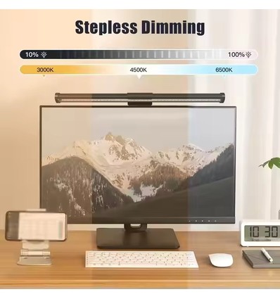 44cm Bildschirmleuchte CCT Lampe - 18W, USB, Touch-Steuerung